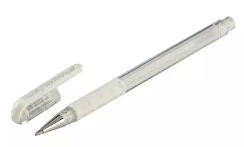 Długopis Gel Zam Gr 0.8mm Pentel biały pudełko A 12. Pentel