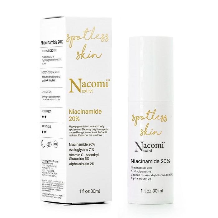 Serum Redukujące Przebarwienia Nacomi Next Level 20% Niacynamid 30ml