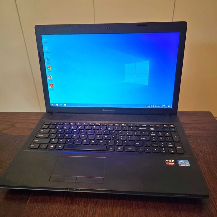 Laptop Lenovo 15.6 cala z Windows 10 DVD RW zestaw (myszka + zasilacz)