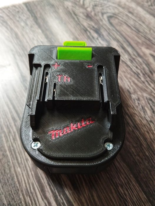 Адаптер перехідник акумулятор Dnipro-M 20V на Makita Procraft Revolt