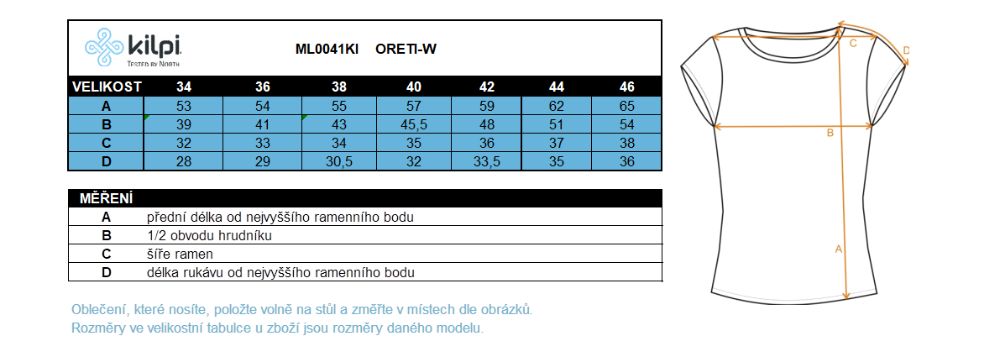 PROMOCJA KILPI koszulka na rower ORETI-W damska 199 zamiast 270 zł