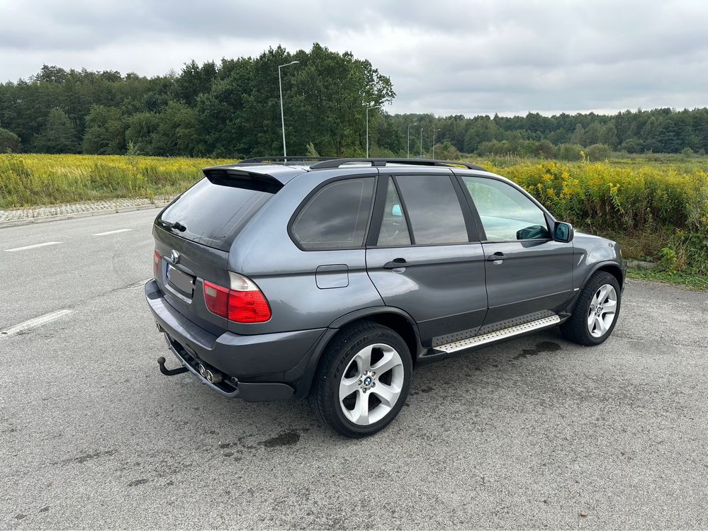 BMW X5 3.0d 184KM Duża Navi! Skóra! Szyber! Pakiet IS! Alu19! 4x4!