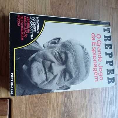 vendo livro Trepper o grande jogo de espionagem