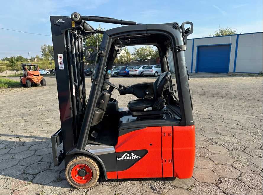 Wózek Widłowy Linde E14 Triplex Rok 2015 , wysokość wózka 1,95m