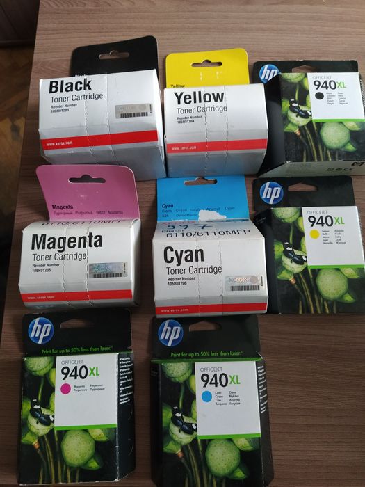 Картриджі HP, 940xl, XEROX phaser 6110/6110MFP