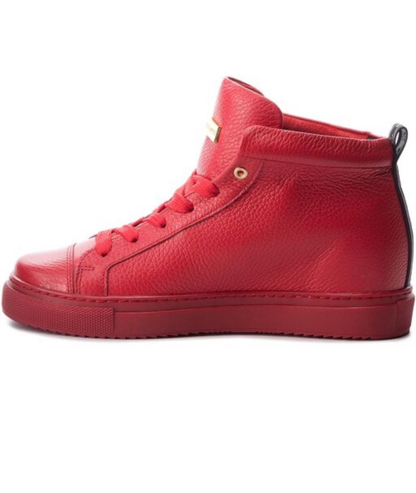 Eva Minge Boadilla czerwone skorzane sneakersy 38