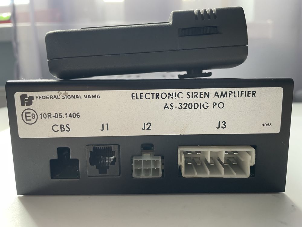 Federal Signal Vama AS-320 DIG PO