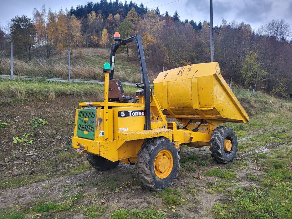 Wozidło budowlane Thwaites 5t 6t Perkins! Benford Terex Revers