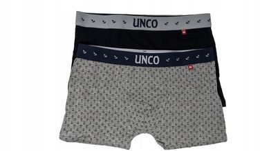 Majtki Bokserki Unco Underwear 2-Pak Bawełna R. L (84 Cm)