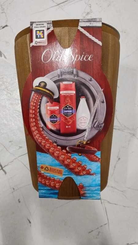 Zestaw Old spice duży beczka dezodorant woda po goleniu żel szampon