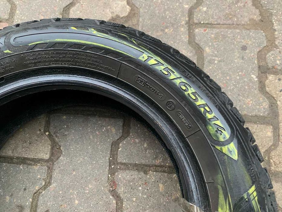 шини скати колеса 175 65 14 Dunlop 6.5 mm 2019 p 2 шт зима