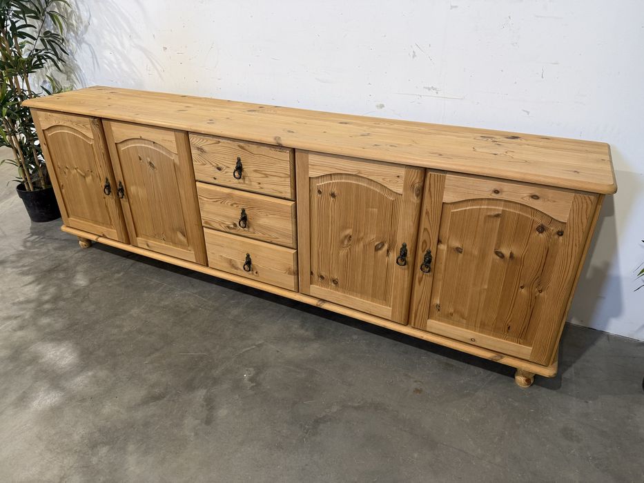 Piękna duża sosnowa komoda szuflady super stan dowóz wysyłka