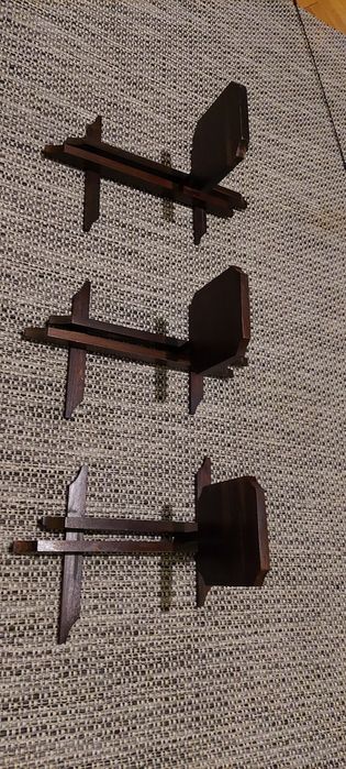 Kwietnik wiszący drewniany