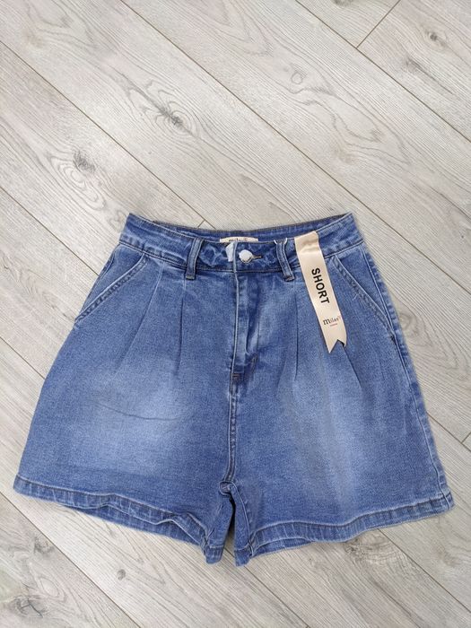 Spodenki Jeansy Damskie Jasno-Niebieskie Milas (rozm. XS-XL, 34-42)