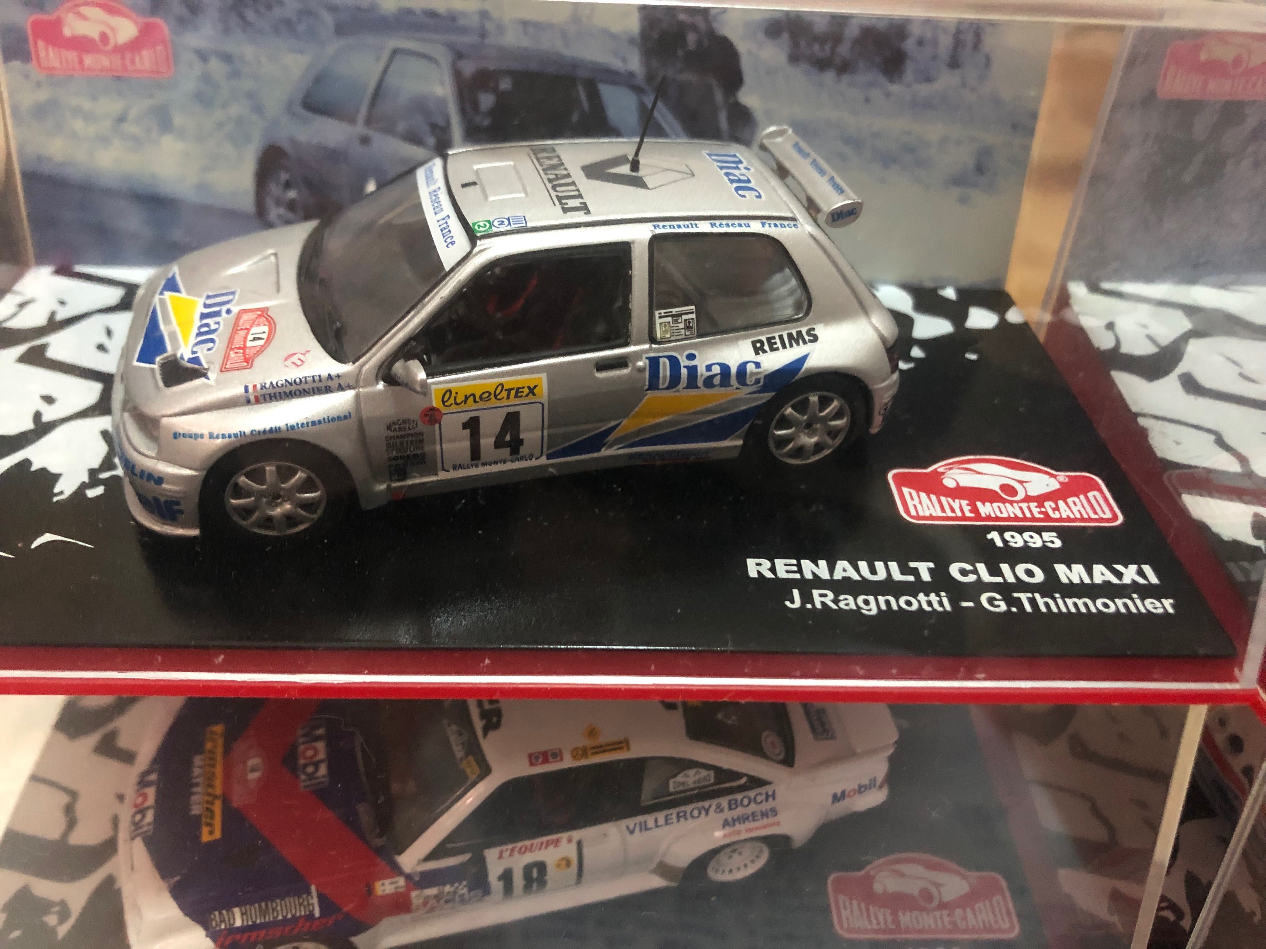 Miniaturas 8 carros Rallye Monte Carlo