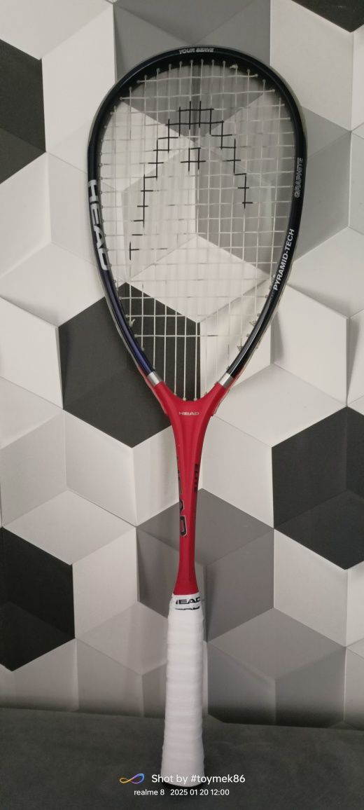 Rakieta squash Head Elite PP190. Nowa owijka.