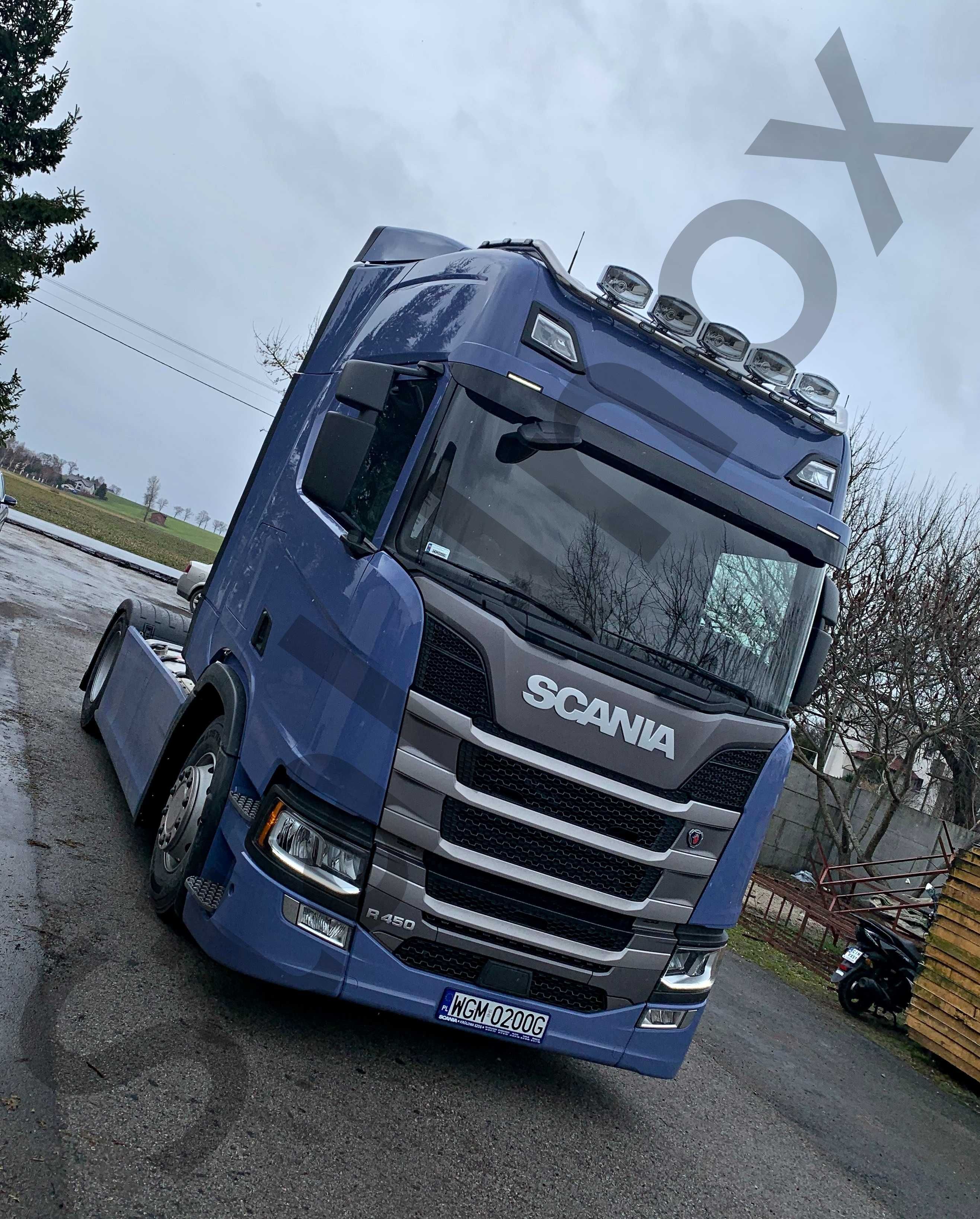 Orurowanie górne Scania R / S oświetlenie led, Scania Volvo Daf