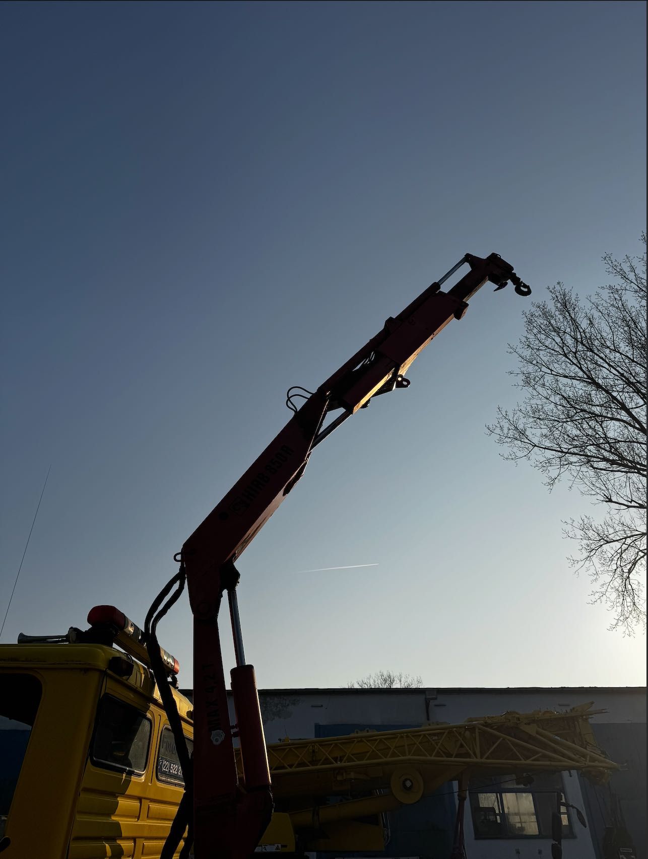 MAN Pomoc Drogowa HDS, przebieg 104 tyś, hydrauliczna platforma