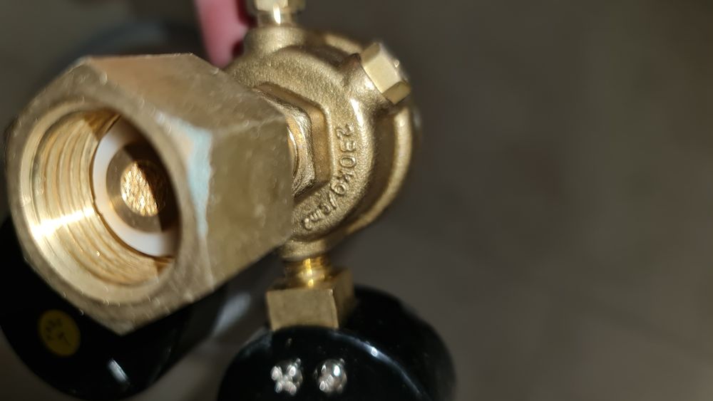 Reduktor do CO2 argon hel balony