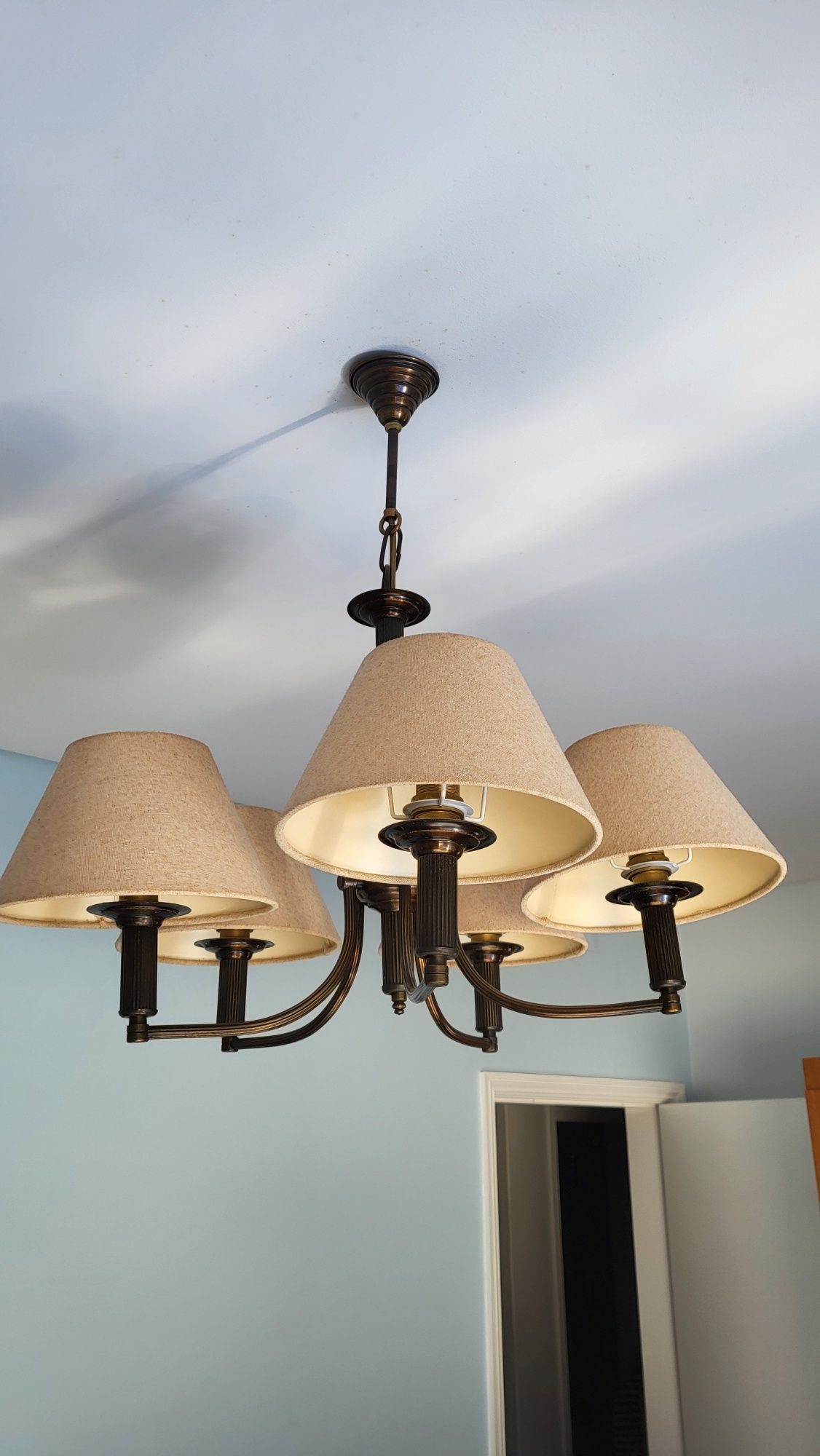 Candeeiro com 5 lampadas