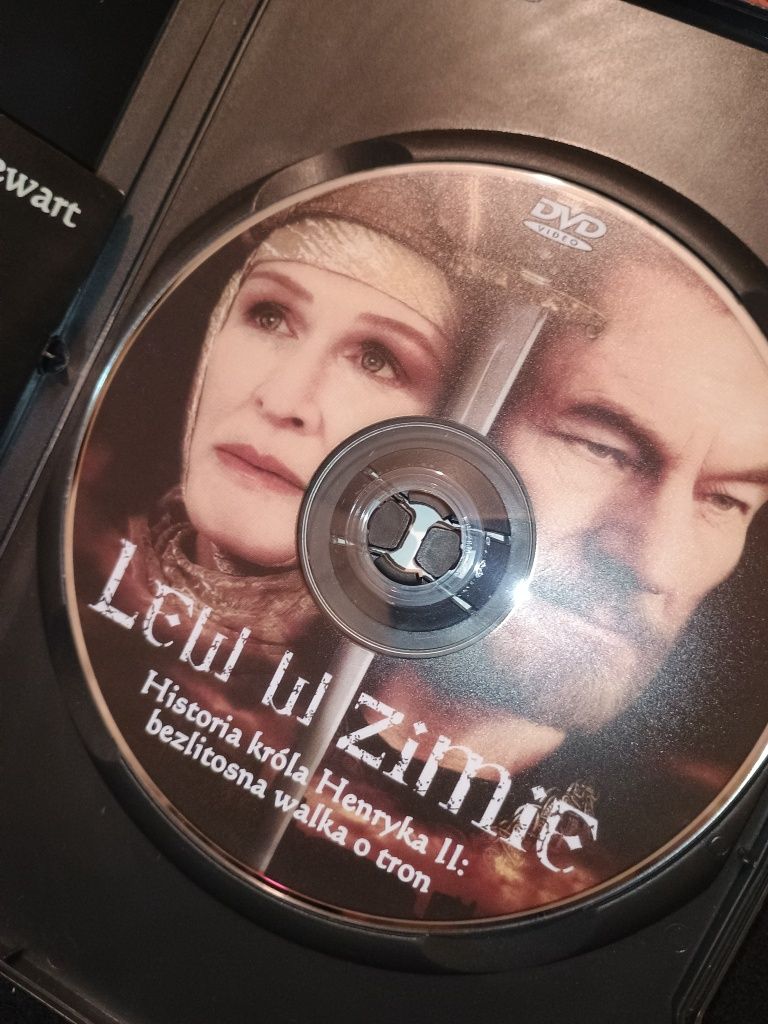 Lew w zimie historia króla Henryka 2 bezlitosna walka o tron płyta DVD