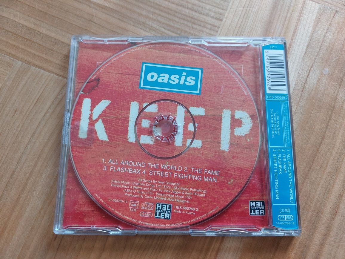 Singiel CD OASIS - All Around The World