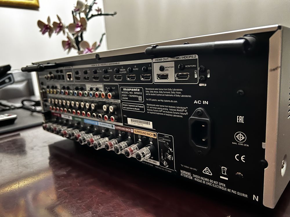Amplituner Marantz SR5012 - 7.2 - 4k -atmos, heos, wifi, tidal connect
