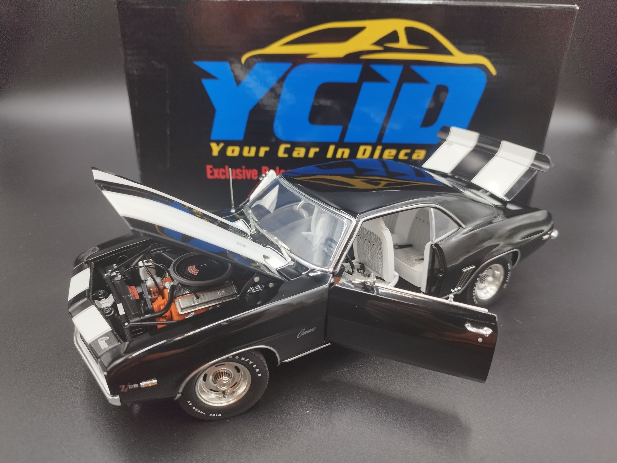 1:18 ACME Ycid Exclusive RARE 1969 Chevrolet Camaro Z28 model 11z69szt