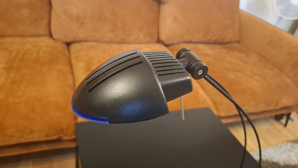 Lampka biurkowa Techno Lux, czarna, żarówka halogenowa