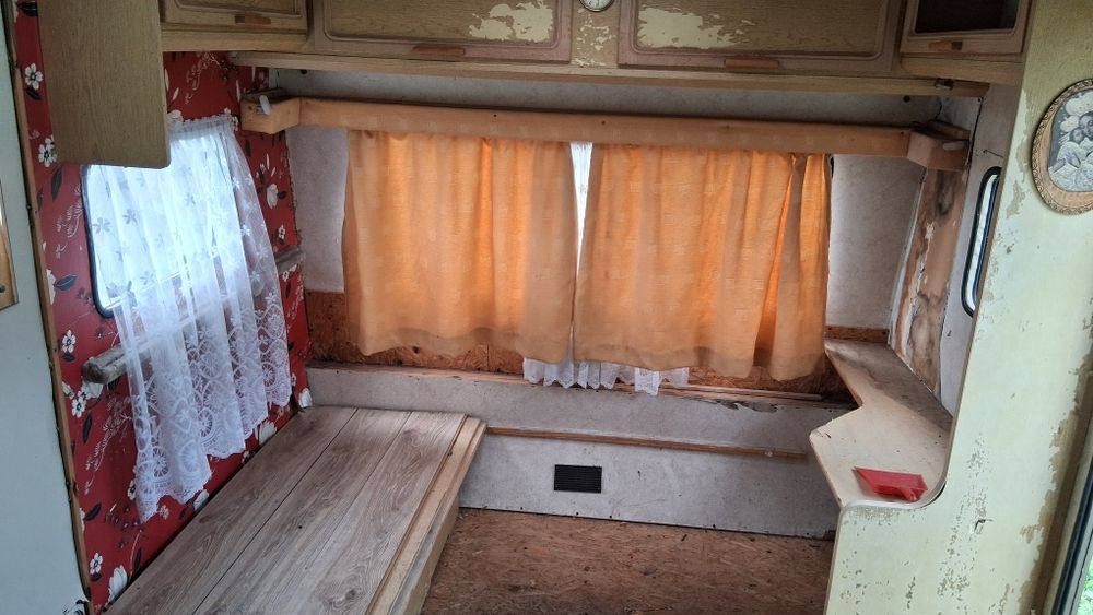 Przyczepa kampingowa kontener box domek