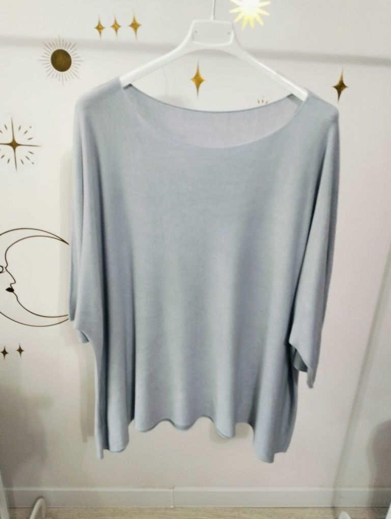 Plus size śliczna bluzeczka o niespotykanym kroju