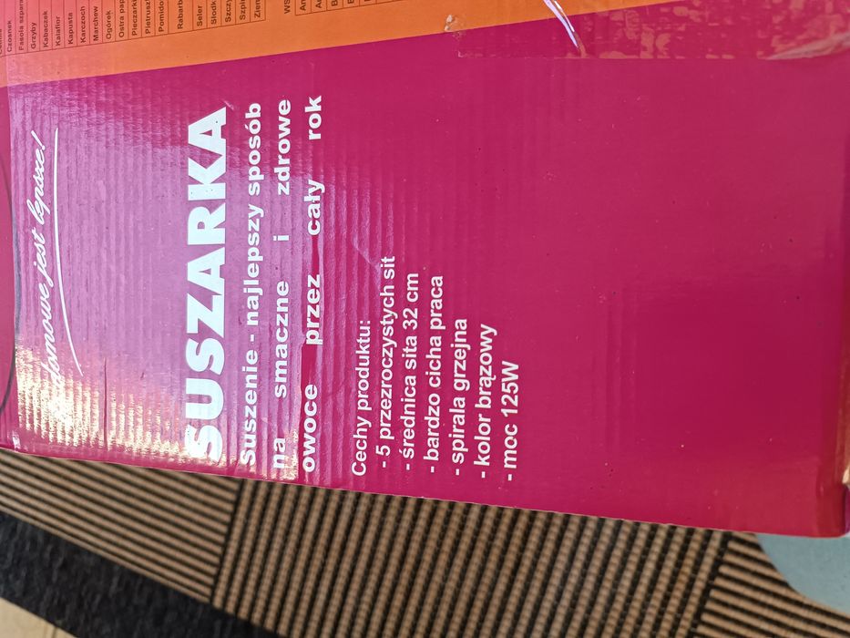 Suszarka spożywcza Biowin 125V