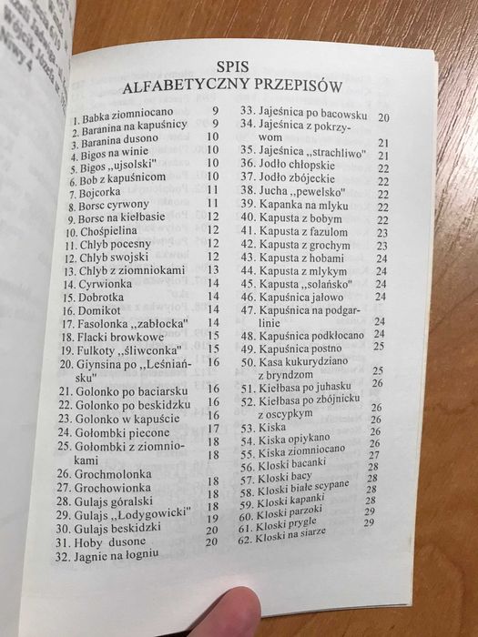 /Kulinarna/ Góralskie jadło Władysław Bułka Potrawy Kuchni Góralskiej