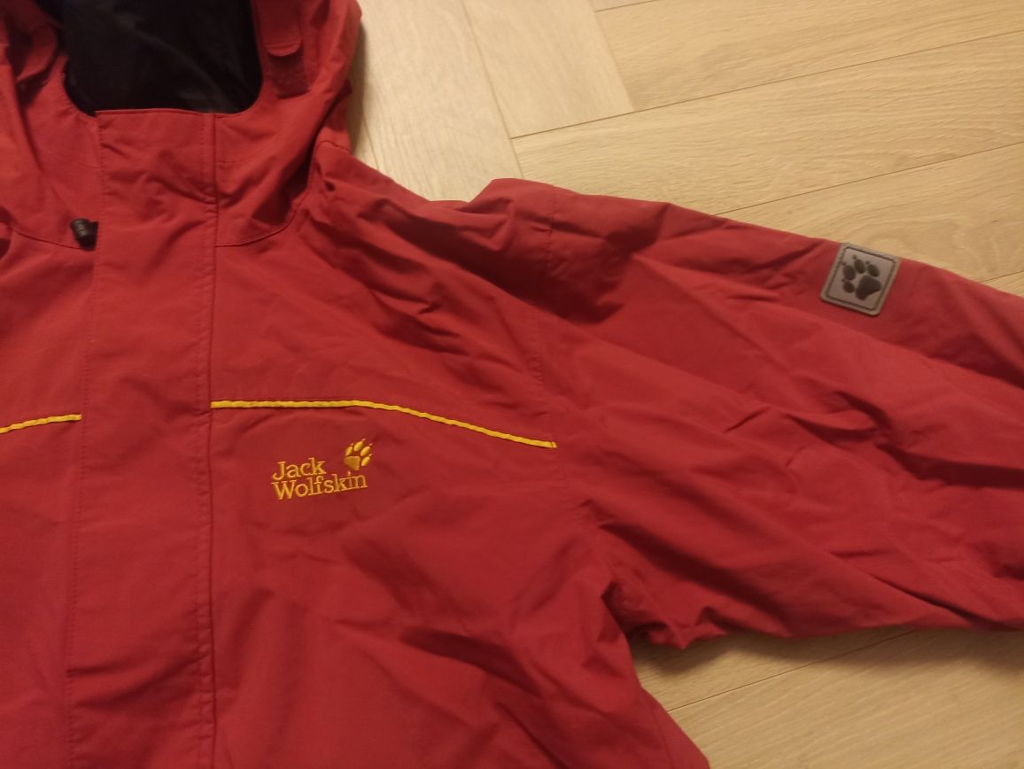 Kurtka Jack Wolfskin przejściowa przeciwdeszczowa damska M