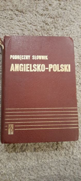 Podręczny Słownik angielsko polski nauka englisch nauka szkoła liceum