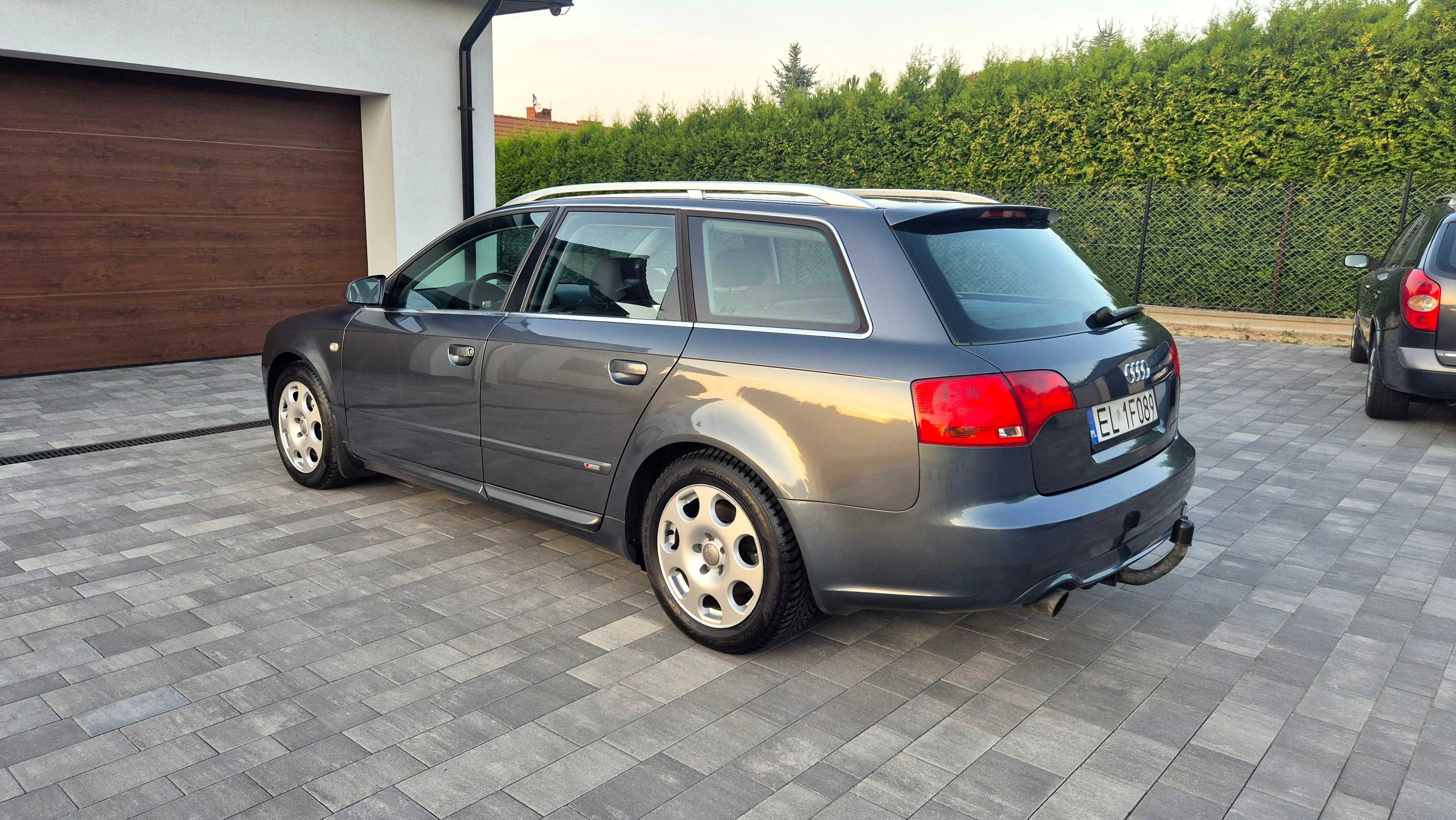 Audi A4 B7 S-line, 2.0T, 220KM, Quattro, Android, Kamera, GPS, serwis