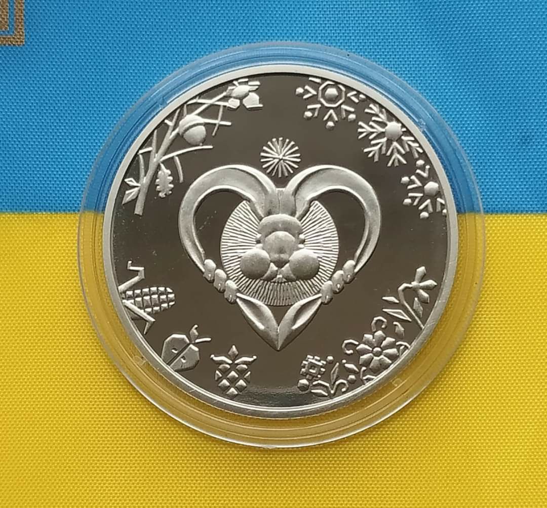 Монета України 5 грн "Рік Зайця"