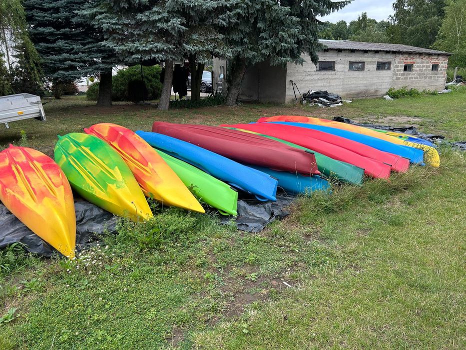 Kajaki 1, 2, 3 osobowe nowe.