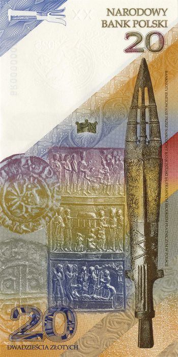 20zł Tysiąclecie koronacji Bolesława Chrobrego Banknot NBP