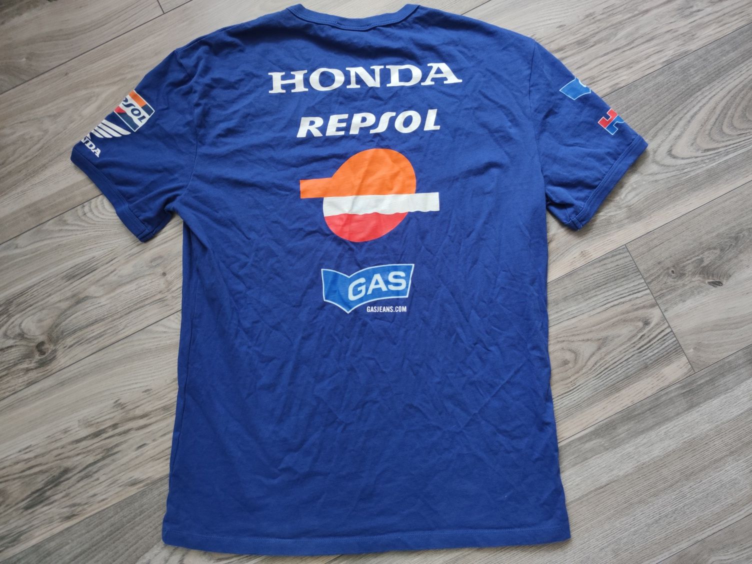 Honda racing Repsol official gas hrc Motorsport koszulka dla fana wyśc