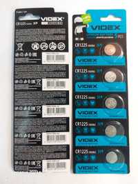 Батарейка Videx lithium CR1225 цена за 1блистер (5 батареек)