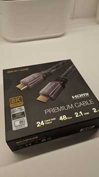 Kabel HDMI nowy goldenline 2m