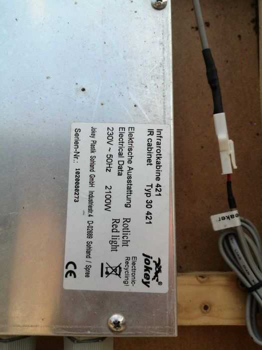 Sauna INFRARED lampy czerwone kwarcowe podczerwień pełne full spectrum