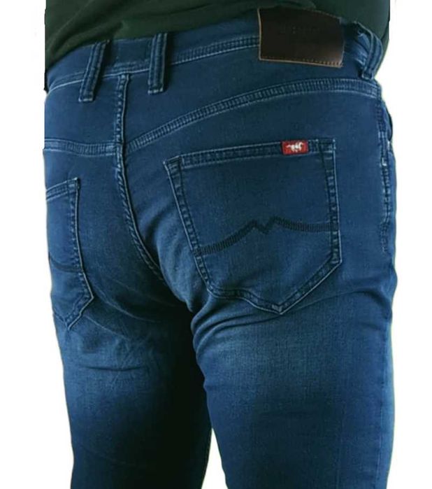 Męskie jeansy Mustang Oregon Slim - Low Relaxed Regular nowe - W34/L34