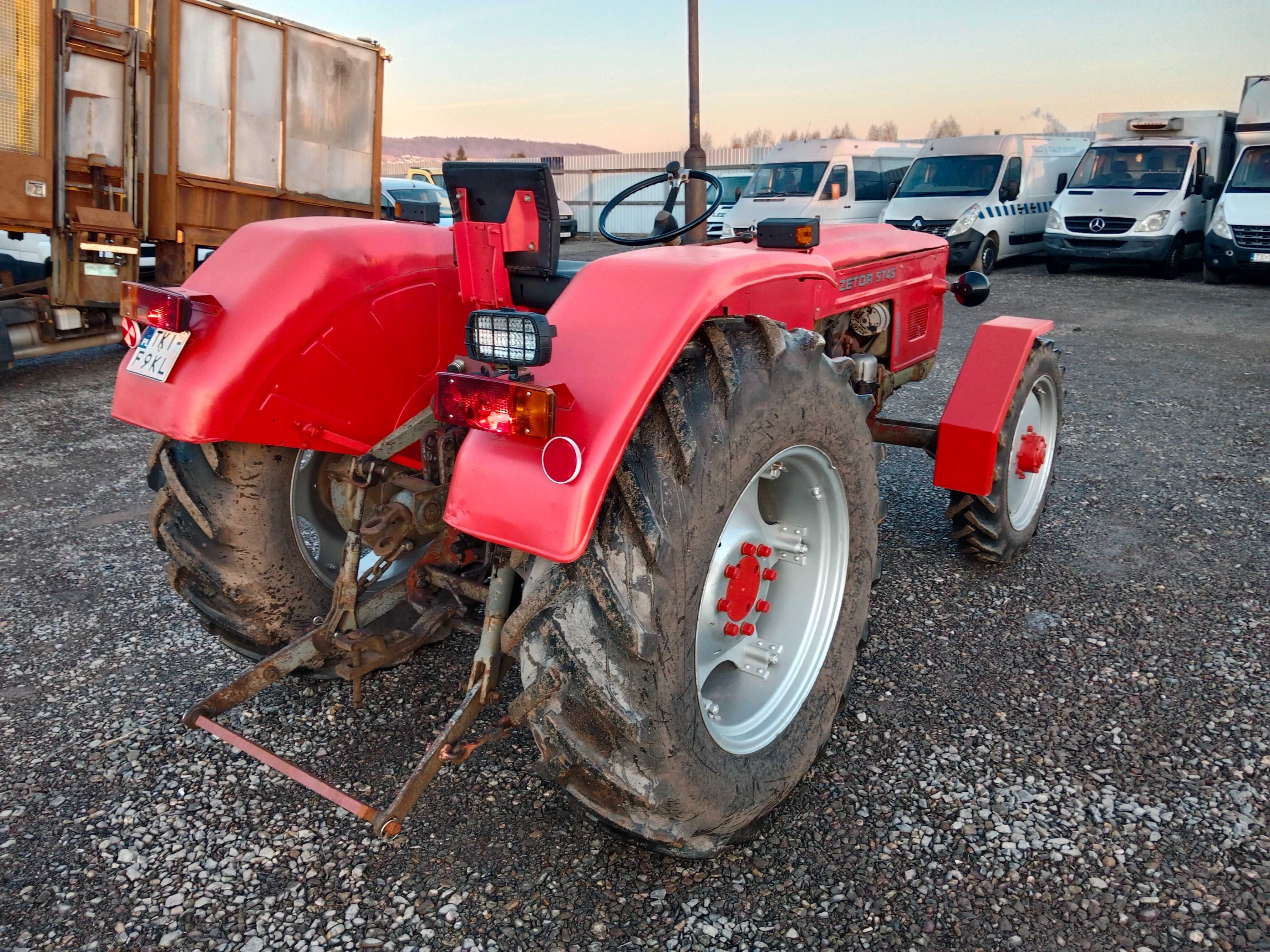 Zetor 5745 4x4 Sprawny Zarejestrowany, Opłacony