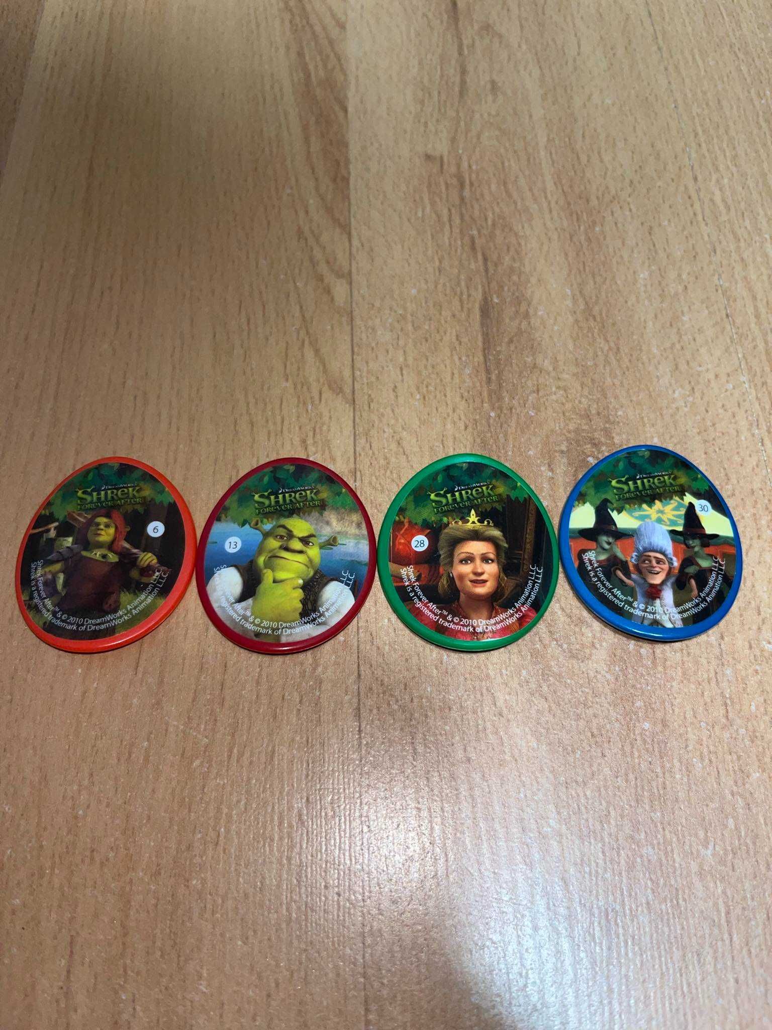 Kapsle Shrek Tazo 4 Sztuki