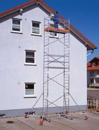 Wynajmę RUSZTOWANIE 8m aluminiowe lekkie mobilne wypożyczę wynajem