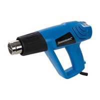 Будівельний фен Silverline 2000W Adjustable Heat Gun