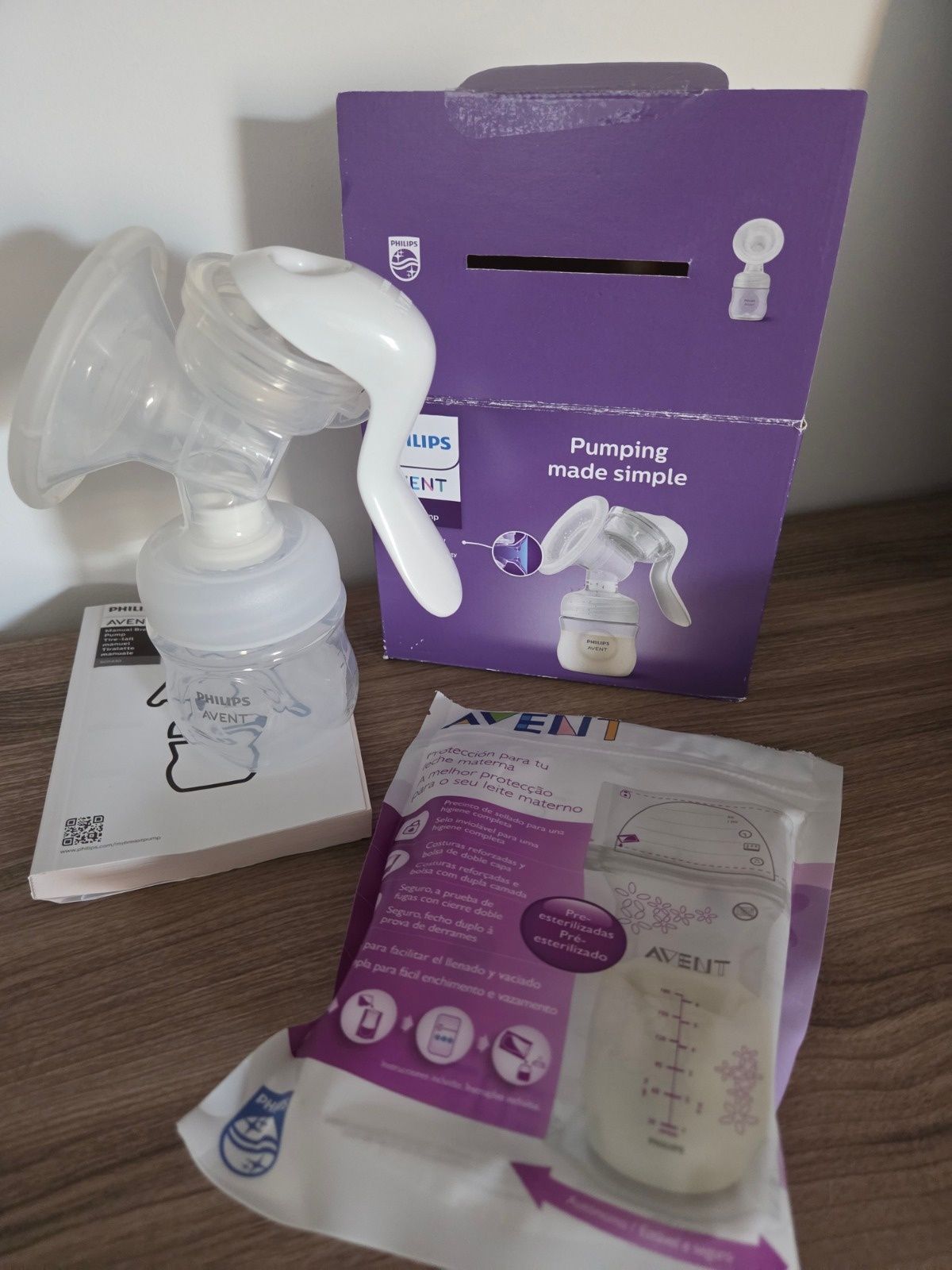 Philips Avent bomba tira-leite e outros produtos