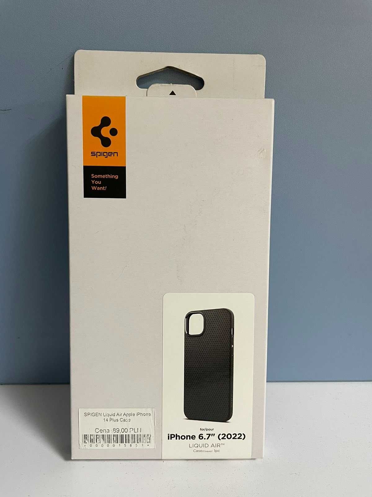 Pokrowiec SPIGEN Liquid Air Apple iPhone 14 Plus Case Etui Nakładka